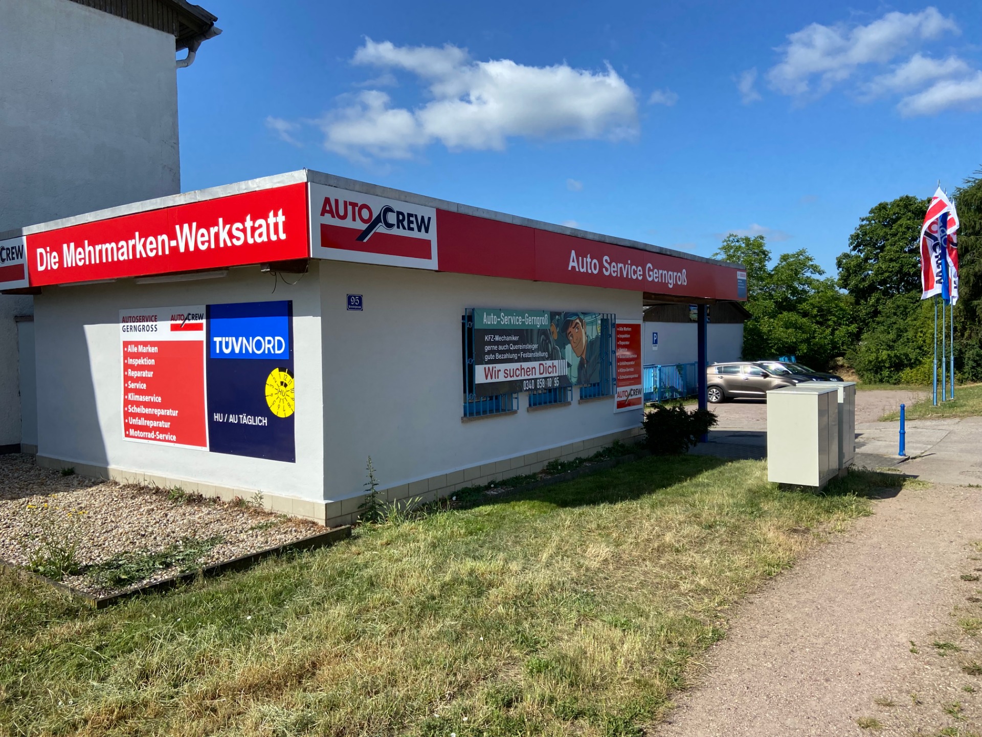 Die Werkstatt Auto Service Gerngroß in Dessau-Roßlau